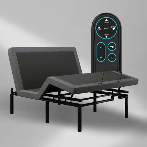 Vista 9 de iDealBed 3i Base de cama ajustable personalizable, inalámbrica, gravedad cero, posiciones de confort con un toque, memoria programable
