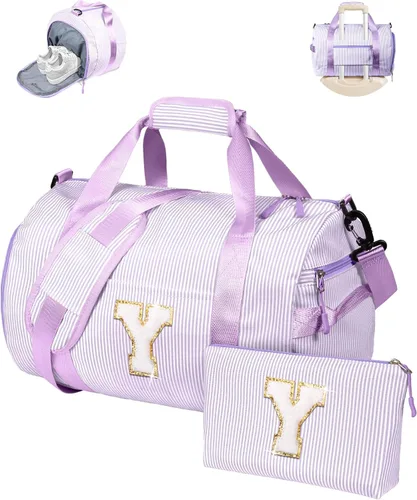 Vista 76 de Regalo para Adolescentes, Bolsa de Viaje para Niñas, Bolsas de Fin de Semana para Niños con Compartimento para Zapatos, Bolsa de Fin de Semana