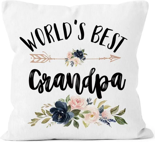 Vista 14 de World's Best Great Grandma Gifts - Funda de almohada de 18 x 18 pulgadas, funda de almohada de cumpleaños para bisabuela, funda de almohada cuadrada