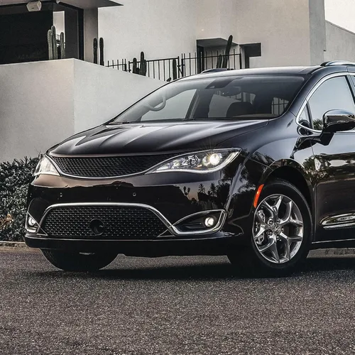 Vista 6 de FIONE Conjunto de faros delanteros compatible con Chrysler Pacifica 2018 2019 2020 (no apto para híbridos), proyector halógeno, faro delantero LH