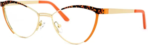 Vista 8 de Zeelool Gafas de bloqueo de luz azul ojo de gato de metal para mujer Sydney FM0125