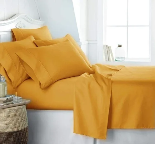 Vista 52 de Sábana bajera ajustable de color burdeos, 1 pieza, con bolsillo extra profundo, se adapta a colchones de 45,7 a 21.2 in en todo elástico de calidad