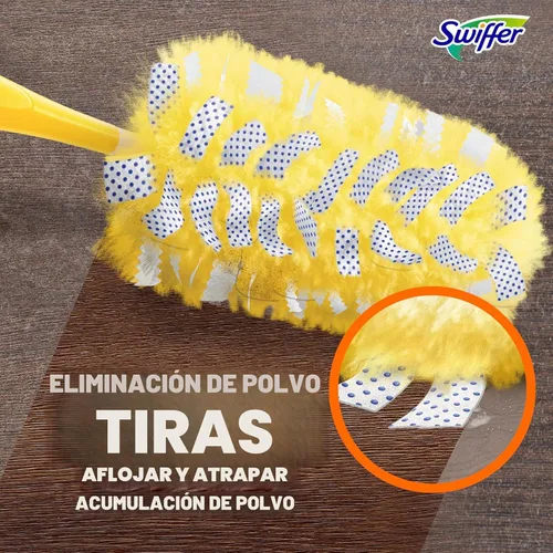Vista 7 de Swiffer Recambios para plumeros resistentes para mascotas, plumeros multisuperficie 360 con protección contra olores Febreze, 11