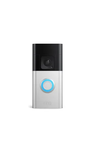 Vista 2 de Ring Battery Doorbell Plus, Video de cuerpo completo en HD+, alertas y detección de movimiento, y audio bidireccional