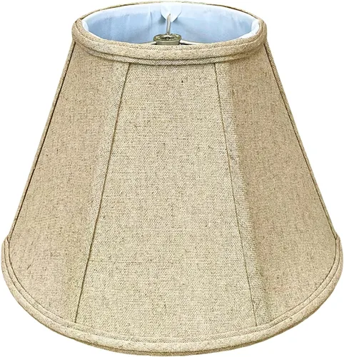 Vista 79 de Royal Designs, Inc. BS-707FC-6AGL Deep Empire Basic - Pantalla para lámpara con clip de llama, 3.5 x 6 x 5.75 pulgadas, color dorado antiguo