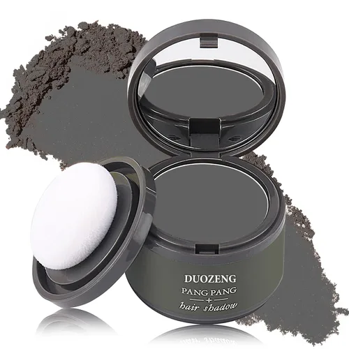 Vista 20 de Cubierta de raíz en polvo para cabello fino (7# castaño castaño) para mujeres y hombres
