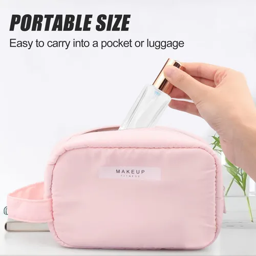 Vista 5 de Paquete de 4 botellas de bomba de vidrio transparente de 1.0 fl oz/1 oz, recipiente cuadrado vacío para base de loción, dispensador de cosméticos