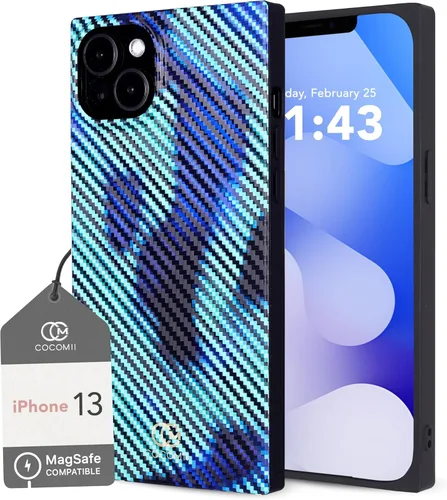 Vista 33 de Cocomii - Funda rectangular compatible con iPhone 13 Pro - Compatible con MagSafe, patrón de carey, estampado animal, brillante, magnética