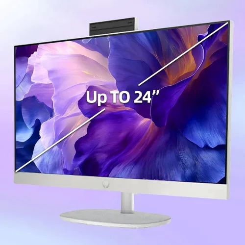 Vista 4 de HP Computadora de escritorio todo en uno de 24 pulgadas, PC con pantalla táctil FHD IPS, procesador Intel Core i5-1334U de 13ª generación, 16 GB