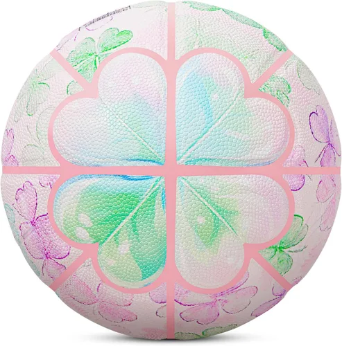 Vista 9 de Kuangmi Love Lucky Series Baloncesto, tamaño oficial 7 (29.5 pulgadas), edición limitada