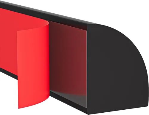 Vista 17 de Moldura Flexible de Cuarto de Círculo, Moldura de Cuarto de Círculo Despegar y Pegar, Moldura de Corona y Moldura de Zócalo