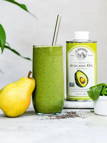 Vista 8 de La Tourangelle, Aceite de aguacate, hecho a mano con aguacates premium, ideal para cocinar, como sustituto de la mantequilla, y para piel y cabello