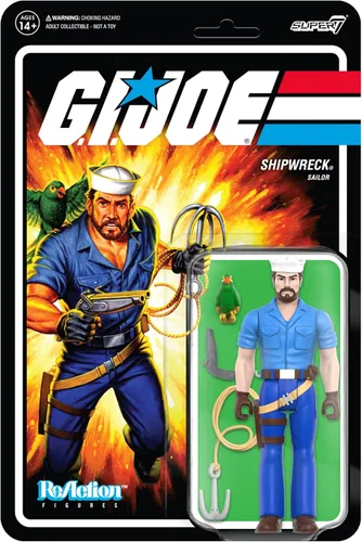 Vista 10 de Super7 G.I. Joe Reacción+ Ola 05 (Película) - Destro Ártico (Película) Figura de Acción
