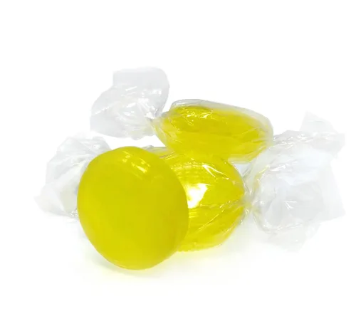 Vista 2 de SweetGourmet Caramelos duros de limón sin azúcar, envueltos individualmente, bolsa de 1 libra, sin gluten, keto, vegano