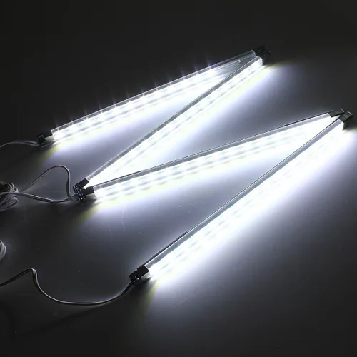 Vista 6 de Cefrank Kit de tira de luz delgada enlazable de 4 x 16 pulgadas y kit de barra de luz de 4 x 12 pulgadas