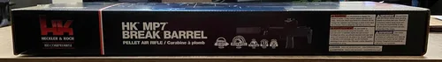 Vista 13 de Umarex HK Heckler & Koch MP7 rifle de aire de perdigones calibre .177, Negro