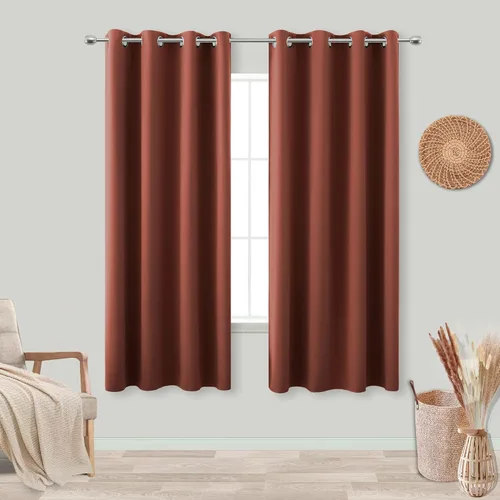 Vista 149 de KOUFALL Cortinas Doradas de Lujo Opacas para Sala de Estar, Elegantes Modernas Cortinas para Sala de 84 Pulgadas de Largo 2025