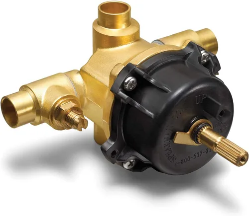 Vista 5 de Speakman SM-1010-P Neo Anystream Cabezal de ducha de alta presión y válvula de equilibrio de presión Combo, cromo pulido