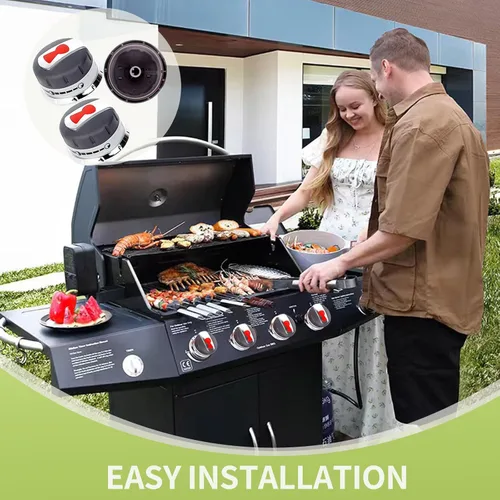 Vista 7 de Perillas de repuesto para quemador de parrilla de gas 88848 para piezas de parrilla Weber Genesis Serie 300 (2011-2016) Genesis E-310, E-320