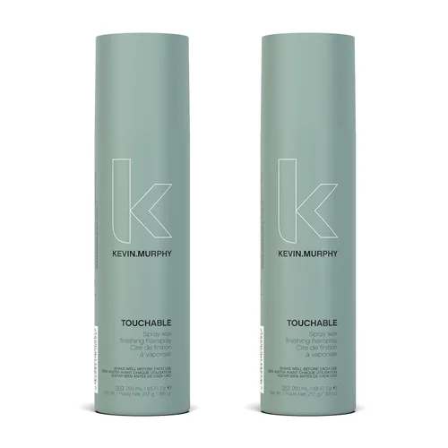 KEVIN.MURPHY TOUCHABLE - Aerosol para el cabello con acabado de cera en aerosol, para todo tipo, peinado para textura y sujeción, larga duración,