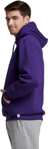 Vista 3 de Russell Athletic Dri-Power - Sudadera de vellón con capucha para hombre, absorbe la humedad, con mezcla de algodón y corte relajado, tallas S a 4X