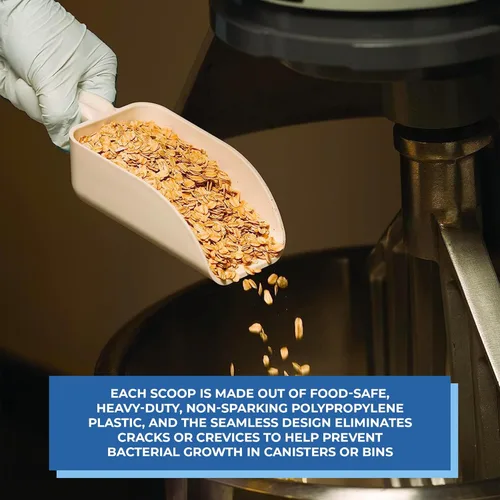 Vista 4 de Vikan Remco - 63002 cuchara manual de plástico codificada por colores, sin Bisfenol A, utensilios de cocina seguros para alimentos, suministros