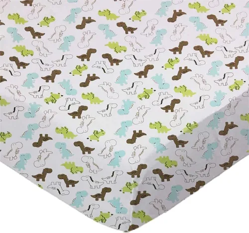 Vista 4 de SheetWorld - Sábana bajera ajustable para cuna MiClassic 2 en 1 estacionaria y roca de 20.5 x 35.5 pulgadas, 100% algodón, hipoalergénica, suave