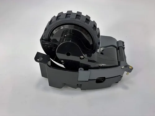 Vista 3 de e5 e6 i1 i2 i3 i4 i5 i6 i7 i8 J7 rueda de transmisión izquierda compatible con Roomba gris y negro