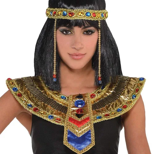 Vista 2 de Amscan 847814 Disfraz de Cleopatra para adultos tamaño pequeño