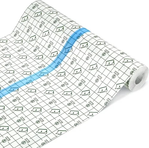 Vista 10 de Vendaje adhesivo transparente impermeable, vendajes adhesivos transparentes, cinta elástica para tatuajes (2 x 394 pulgadas)