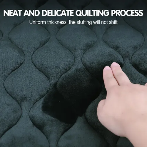 Vista 3 de Furrybaby - Colchón para perro con base antideslizante lavable a máquina, camita suave para mascota