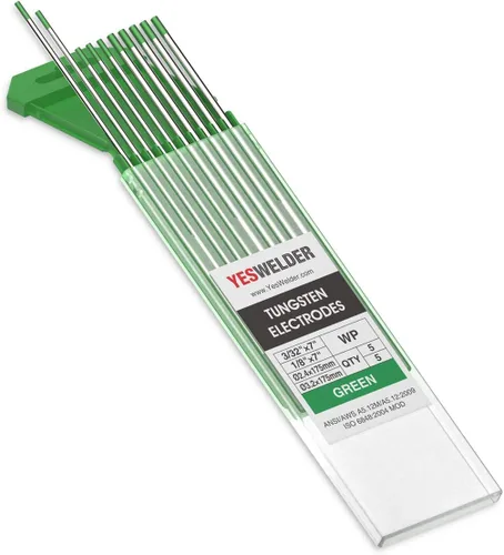 Vista 42 de YESWELDER Electrodo de tungsteno TIG Weld 1/8"x 7" 10-pk, no radiactivo comparable a E3 púrpura