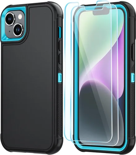 Vista 35 de SunStory Funda compatible con iPhone 11 con protector de pantalla HD, 3 capas de alta resistencia de cuerpo completo, funda protectora híbrida 3