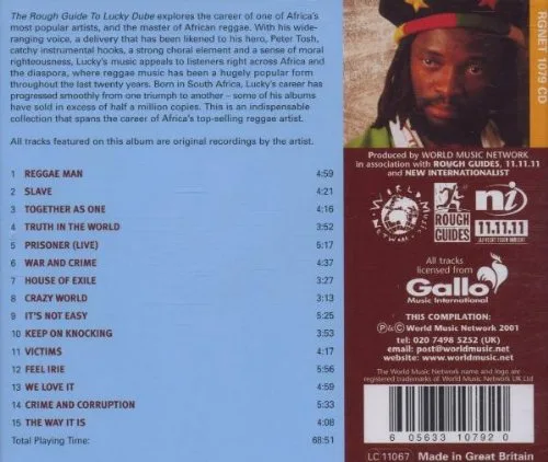 Vista 2 de Rough Guide to Lucky Dube