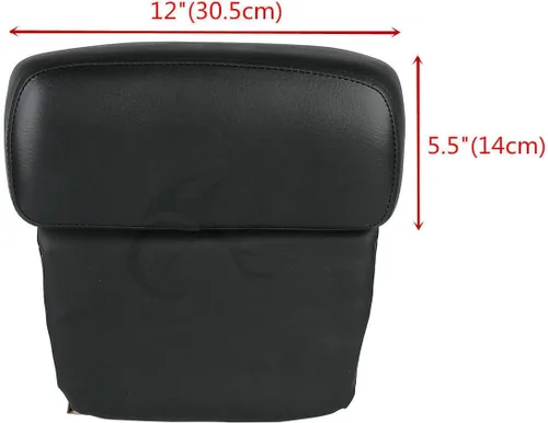 Vista 6 de Chopped Pack - Respaldo para maletero + estante de montaje individual para Harley Tour Pack Pak Touring Road King Road Glide Electra Glide Street