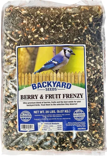 Vista 24 de Backyard Seeds - Mezcla de semillas de aves sin desperdicios (5 libras)