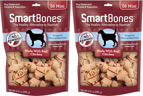 Vista 13 de Smartbones Bocadillos de pollo para perro