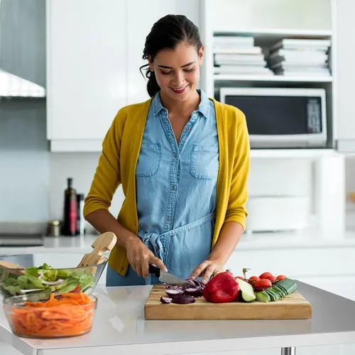 Vista 9 de Mesa de acero inoxidable para preparación y trabajo, 30 x 24 pulgadas, mesa de trabajo comercial de preparación de alimentos resistente NSF