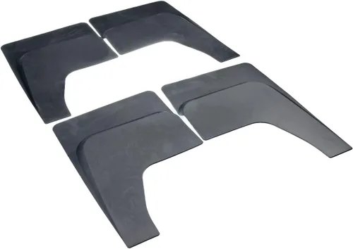 Vista 5 de A-Premium Juego de 4 unidades de guardabarros compatibles con Ford F-150 SVT Raptor, 2010-2014, cabina de tripulación extendida de 4 puertas