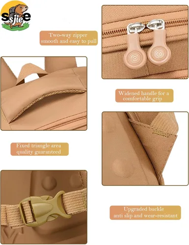 Vista 5 de Mochila impermeable Capybara, gran capacidad incluye 36 piezas accesorios