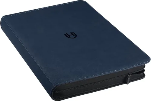 Vista 11 de Carpeta de Tarjetas de 4 Bolsillos con Cremallera, Libro Portatarjetas de 288 Bolsillos, Carpeta con Cremallera de Cubierta de PU Premium, Carpeta