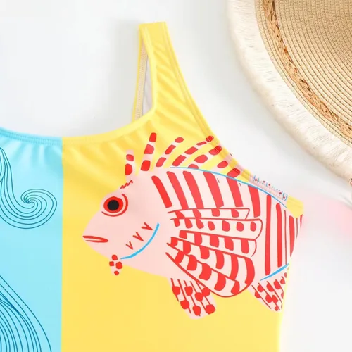 Vista 6 de Traje de baño de dos piezas para mujer, traje de baño con estampado de flores en 3D, traje de baño con estampado de moda con clase, conjunto