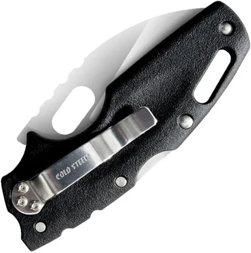 Vista 4 de Cold Steel Tuff Lite 2.5" Cuchillo de bolsillo plegable con hoja de 3.5" de AUS8A de pata de cabra ultra afilada y asa Griv-Ex