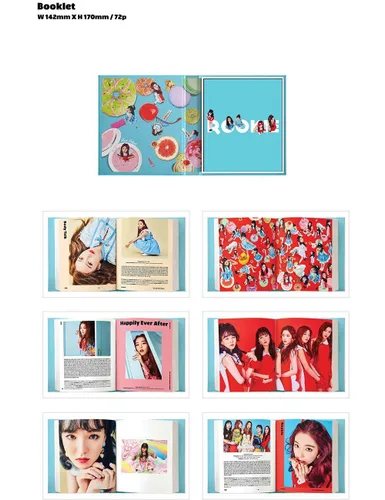 Vista 4 de RED VELVET ROOKIE 4th Mini Album Photo Book+1p PhotoCard K-POP SEALED