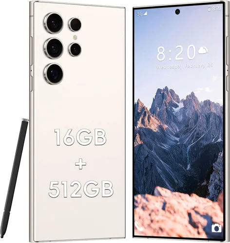 Vista 13 de I24 Ultra 5G - Teléfono inteligente desbloqueado, 16+ 512GB, teléfono celular Android 14 desbloqueado, pantalla HD+ de 6.8 pulgadas, batería de 6800