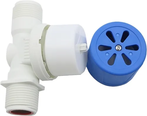 Vista 3 de 1PC 1/2" 3/4" 1" Auto Water Level Control Float Valve for Tank Tower Pool, Inlet Stop with Adjustable Ball Switch(1")