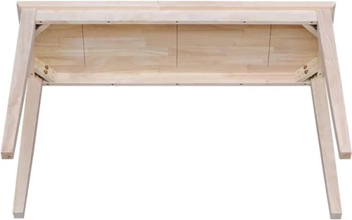 Vista 8 de International Concepts Shaker - Mesa para sofá, sin terminar