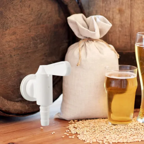 Vista 4 de GwenB - Grifo de repuesto para cubo de embotellado de plástico, grifo de cerveza de 1 pulgada, para cerveza casera, cubo de fermentación