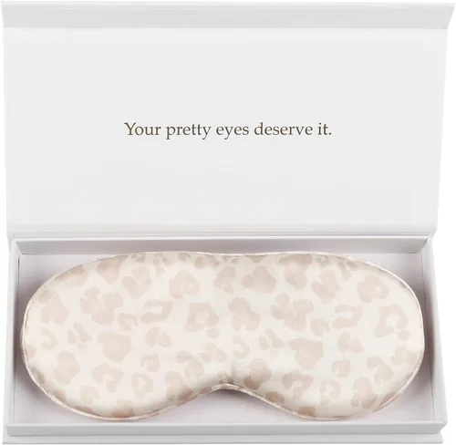 Vista 12 de Máscara de seda para dormir con bloqueo de luz, 100% morera de 0.748 in, máscara de ojos de seda, cubierta para los ojos, ultra suave, ligera