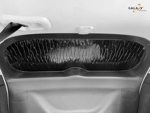 Vista 4 de Parasol para ventana trasera de ventana trasera de ajuste personalizado para Nissan 370Z Coupe 2009 2010 2011 2012 2013 2014 2015 2016 2017 2018